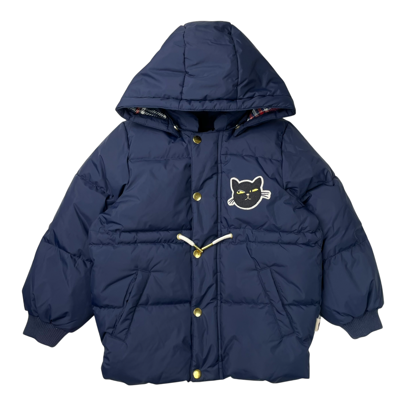 Mini Rodini heavy puffer jacket, midnight blue | 104/110cm