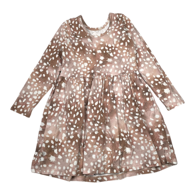 Kaiko dress, copper bambi | 122/128cm