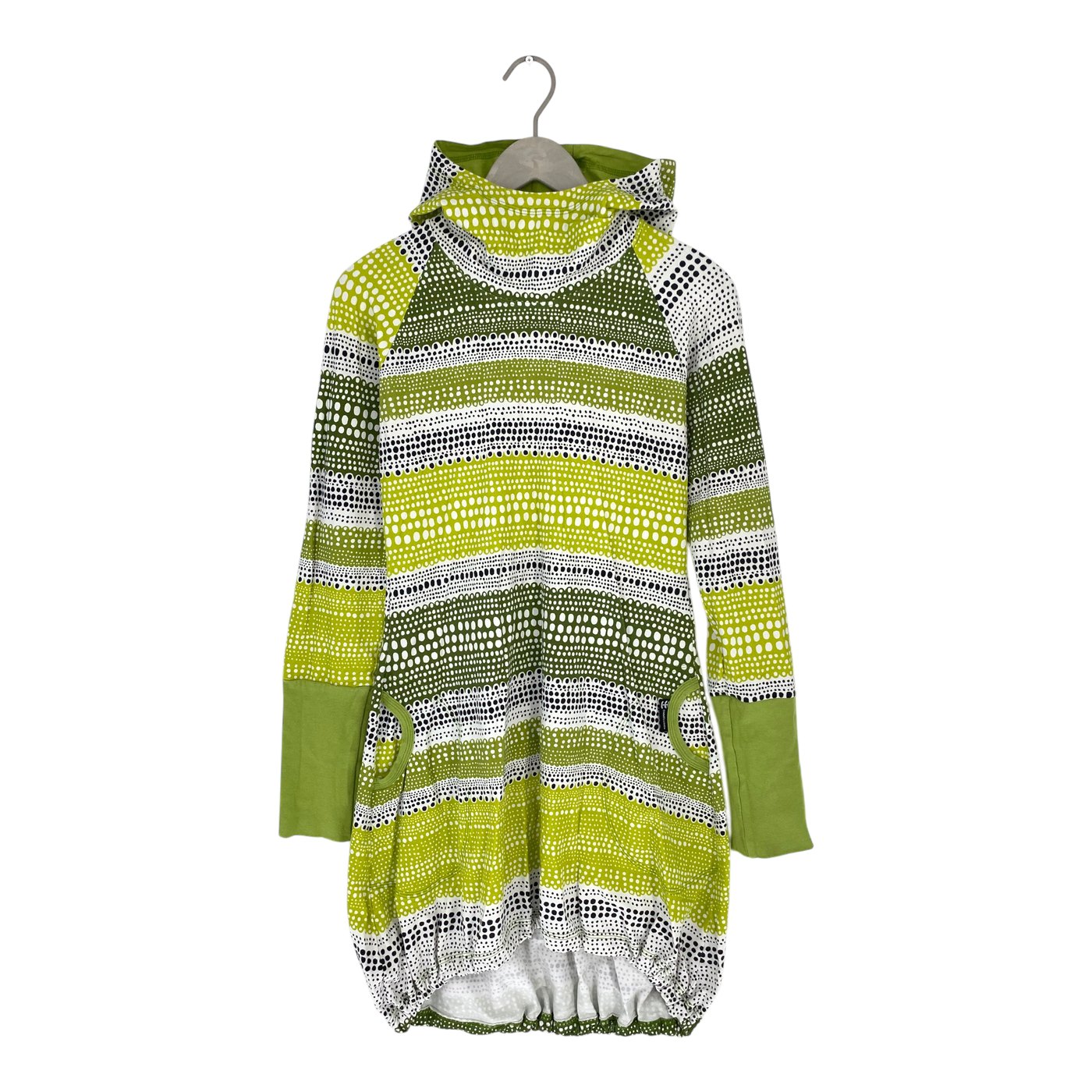 Ommellinen hoodie tunic, dots | woman L