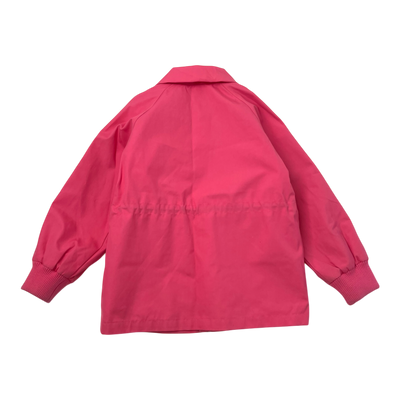 Mini Rodini panda jacket, hot pink | 116/122cm