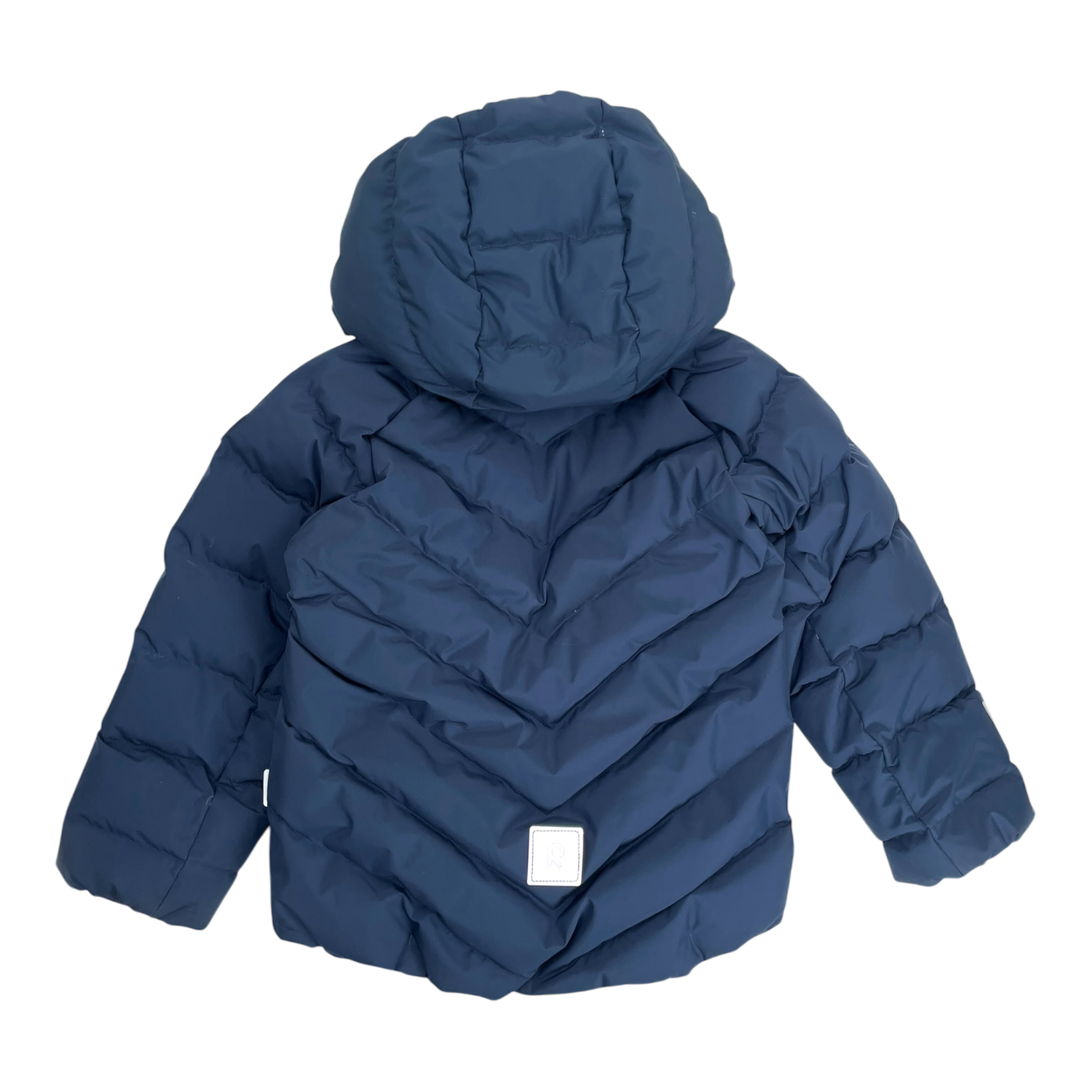 Reima kupponen down winter jacket, navy blue | 104cm
