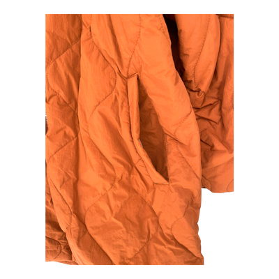 Embassy of Bricks and Logs siena quilted coat, ocre | woman S