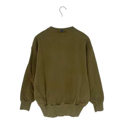 Embassy of Bricks and Logs sweatshirt, green | unisex S