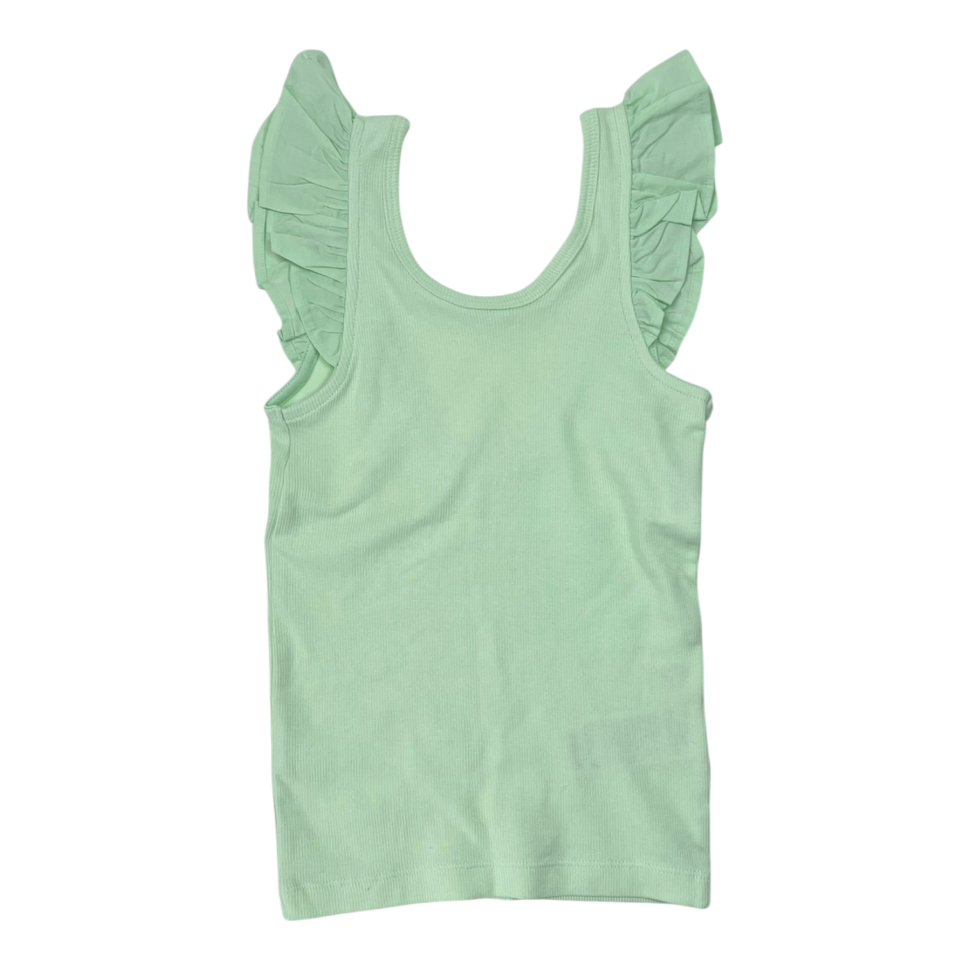 Molo frill tank top, green | 122/128cm
