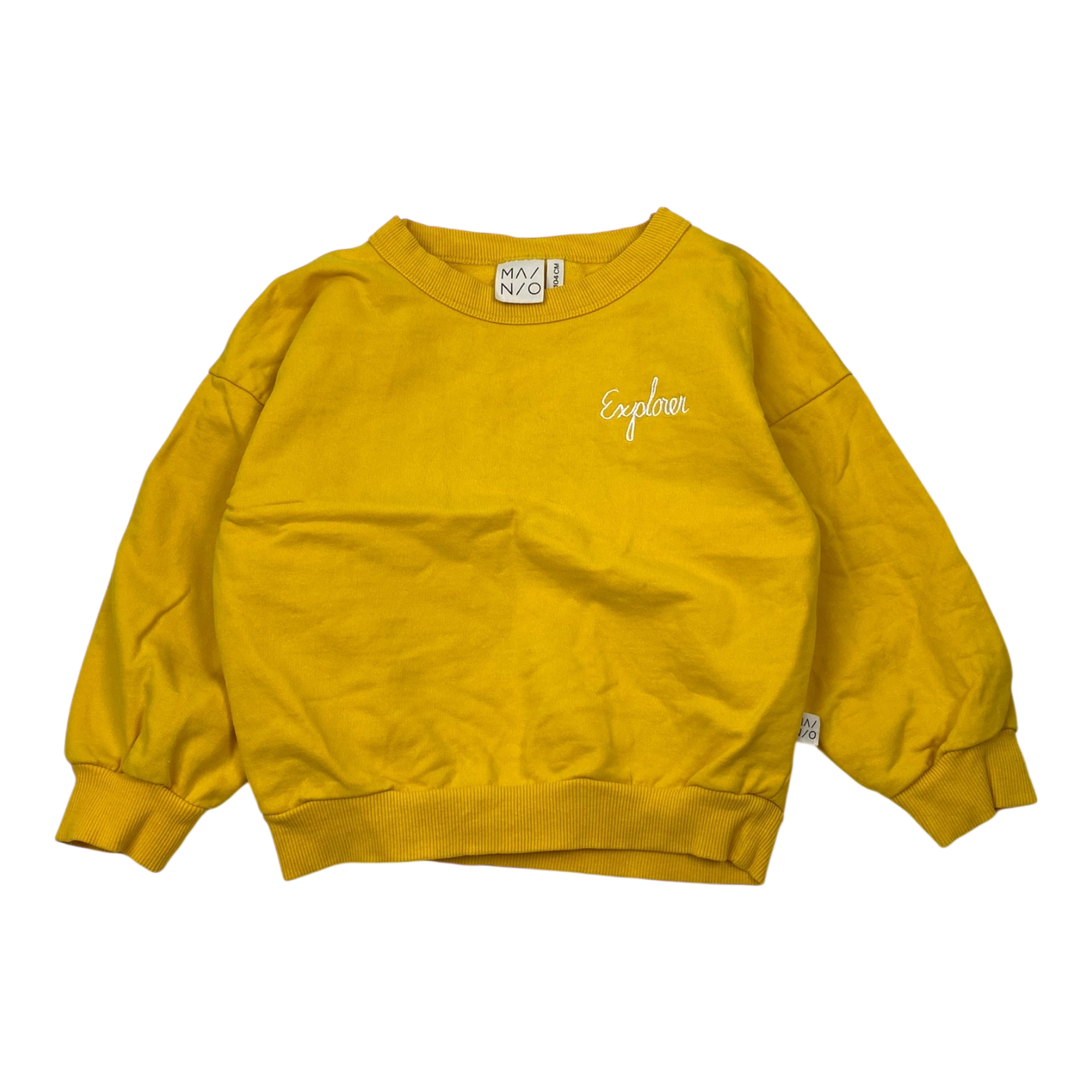 Mainio sweatshirt, yellow | 98/104cm