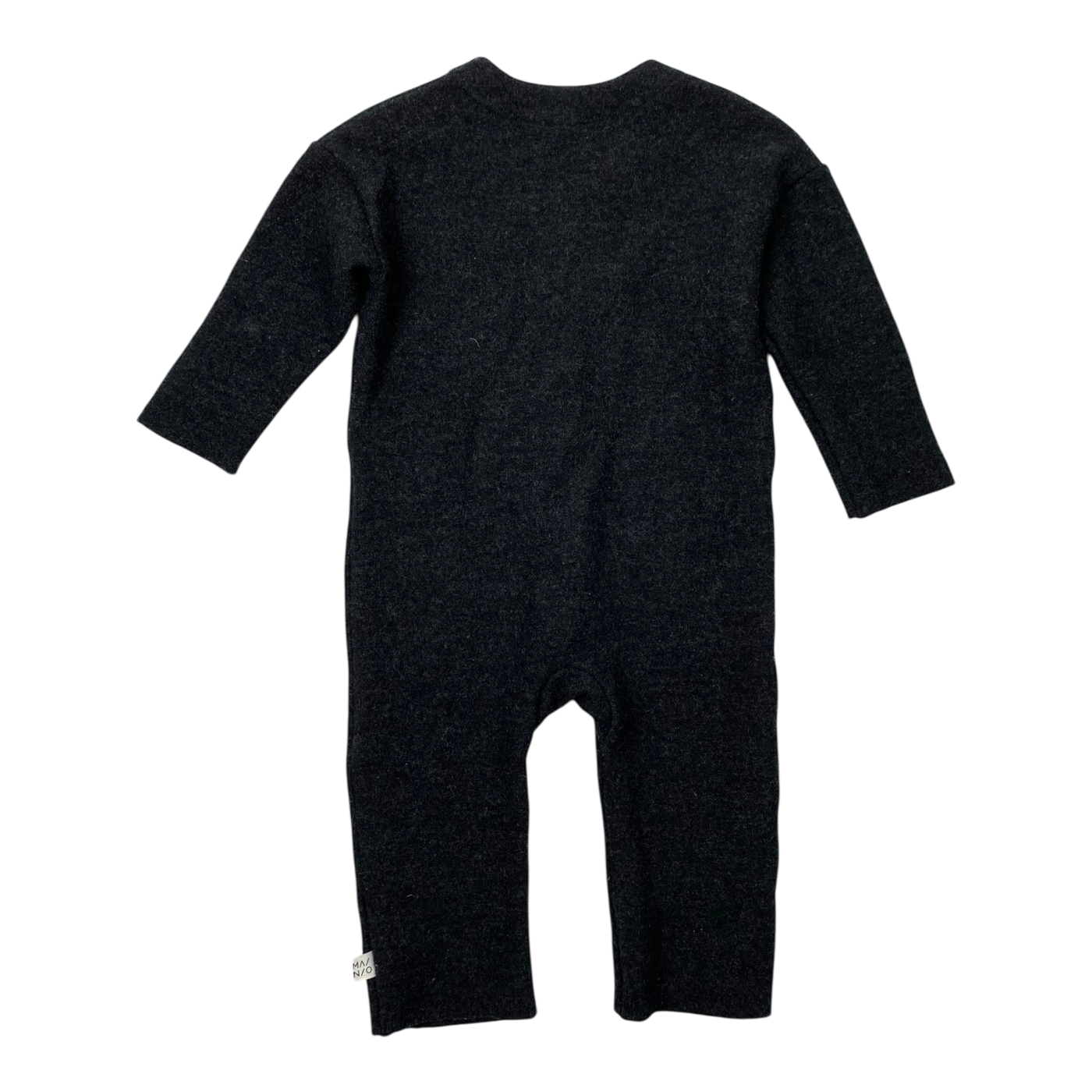 Mainio boiled wool jumpsuit, black | 86/92cm