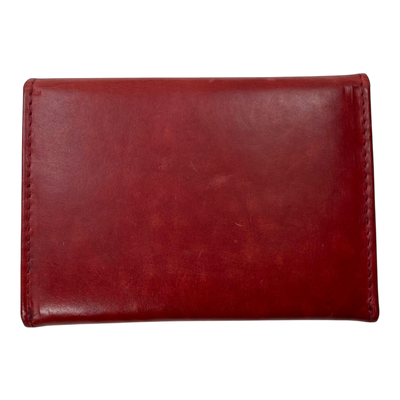 Holzrichter leather wallet, red