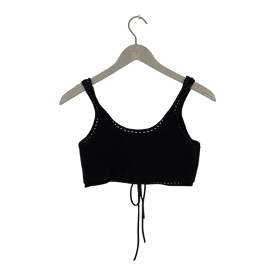 & Other Stories knitted top, black | woman S