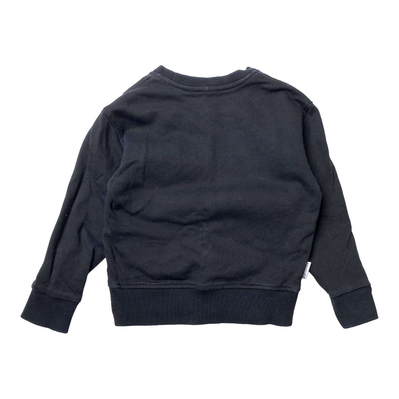 Metsola basic sweatshirt, black | 86/92cm