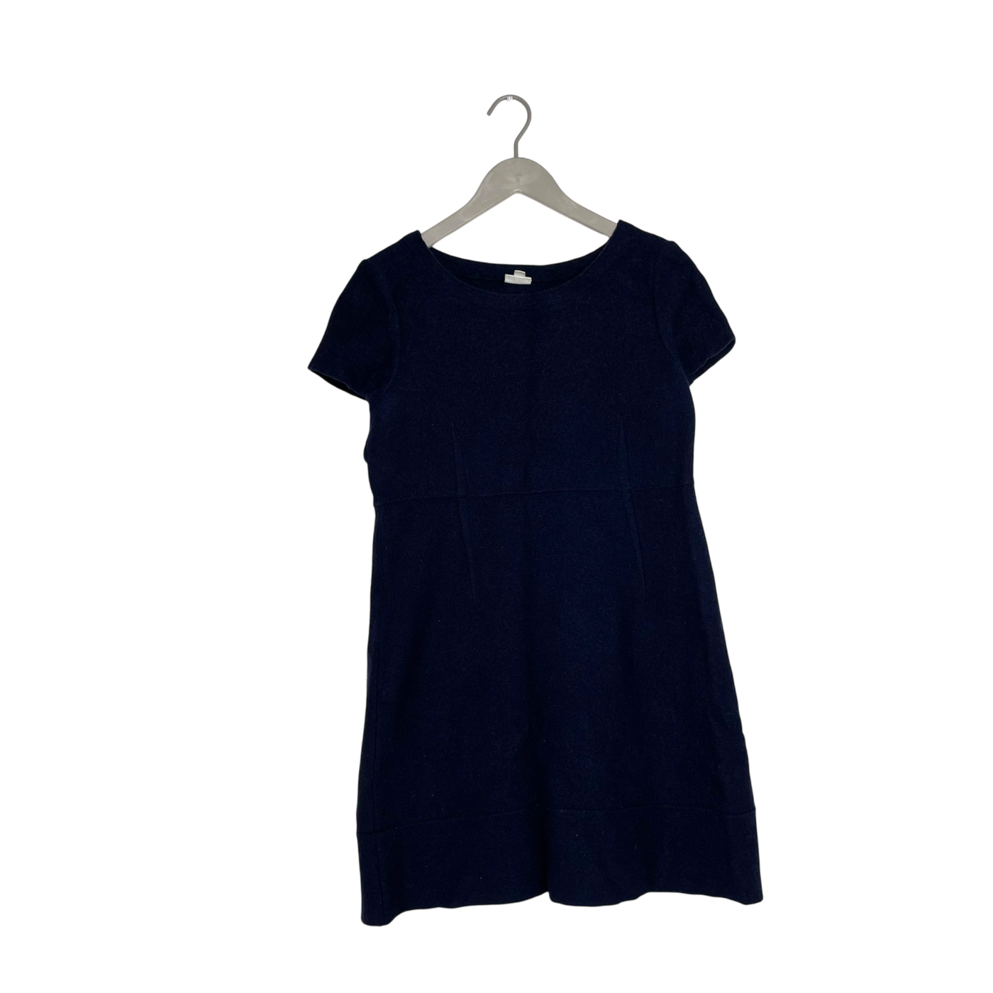 Hessnatur felted wool dress, navy blue | woman 40