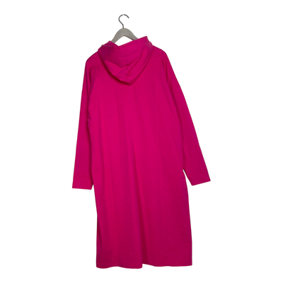 Ommellinen hoodie dress, deep pink | woman XXL