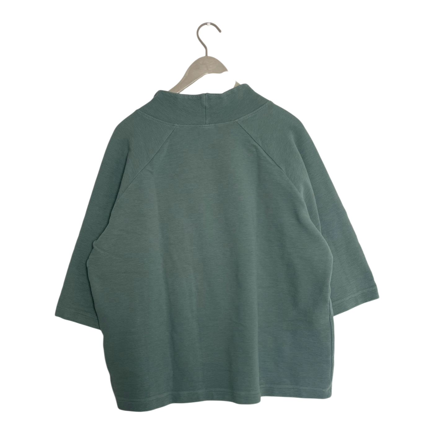 Ommellinen rib sweatshirt, tea green | woman XXXL