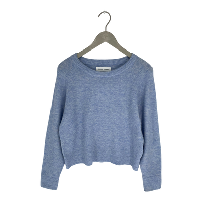 Samsøe Samsøe knitted wool sweater, blue | woman XS