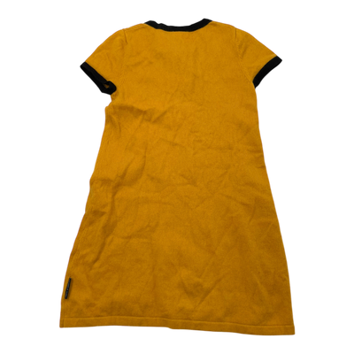 Polarn O. Pyret knitted dress, amber | 104cm