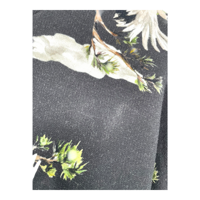 Riva Clothing wrap kimono, cranes | woman S/M