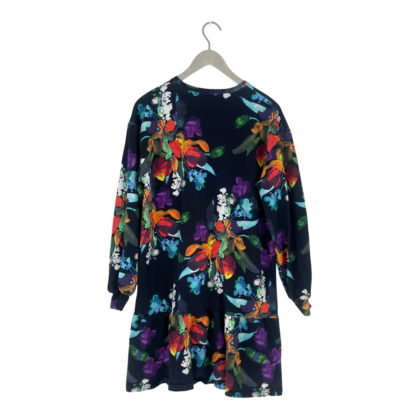 Kaiko ruffle sweat dress, bouquet | woman M