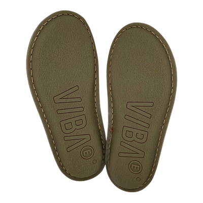 VIBAe Roma leather slippers, fawn tan | 40
