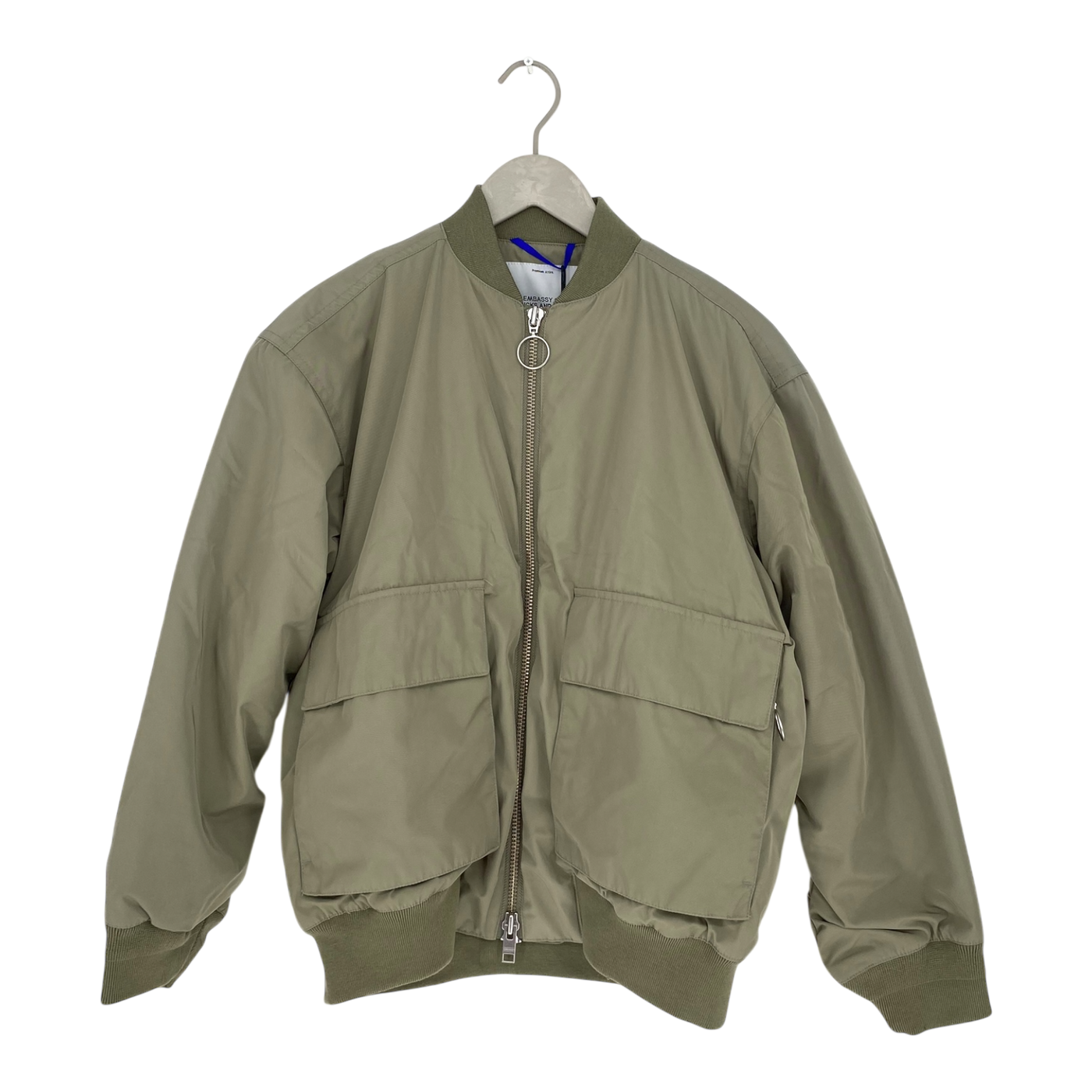 Embassy of Bricks and Logs sinan bomber jacket, tea green | unisex S