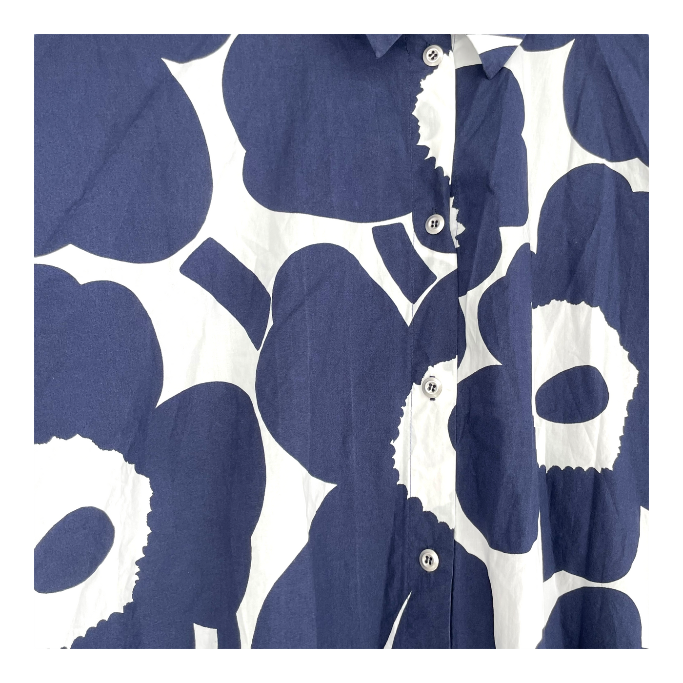 Marimekko ripeä woven t-shirt, unikko | woman XXL