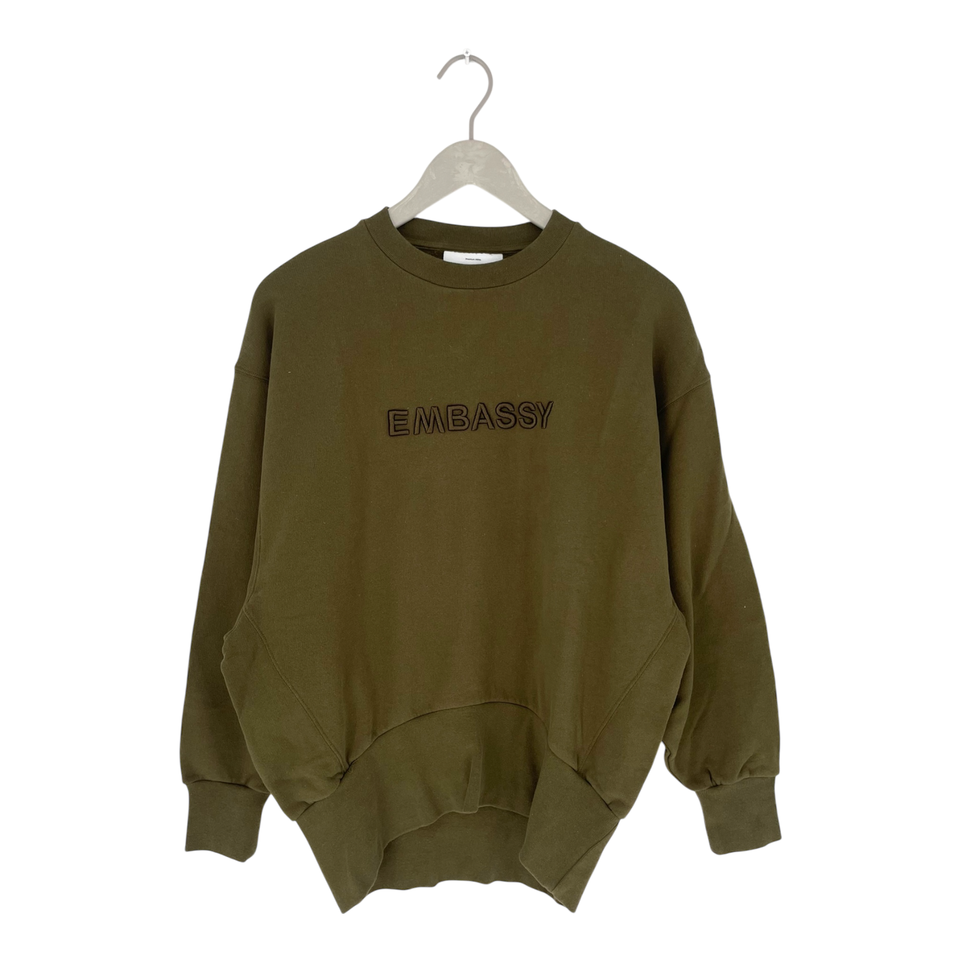 Embassy of Bricks and Logs sweatshirt, green | unisex S