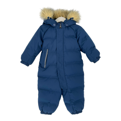 Reima vuostimo down overall, navy blue | 80cm