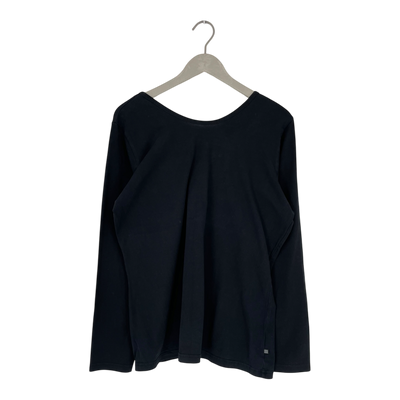 Kaiko cross shirt, black | woman XL