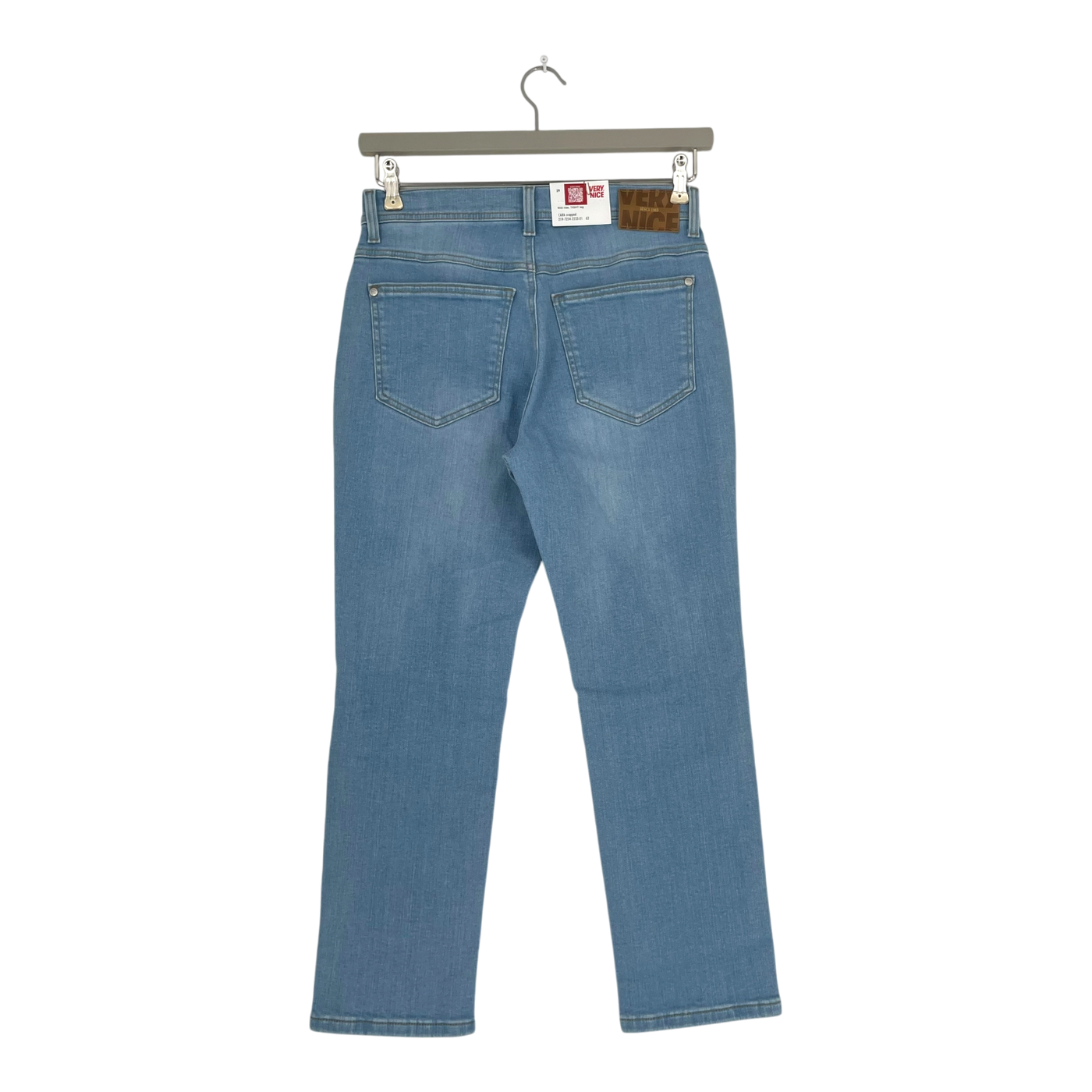 Very Nice cara cropped jeans, light denim | W29 L25