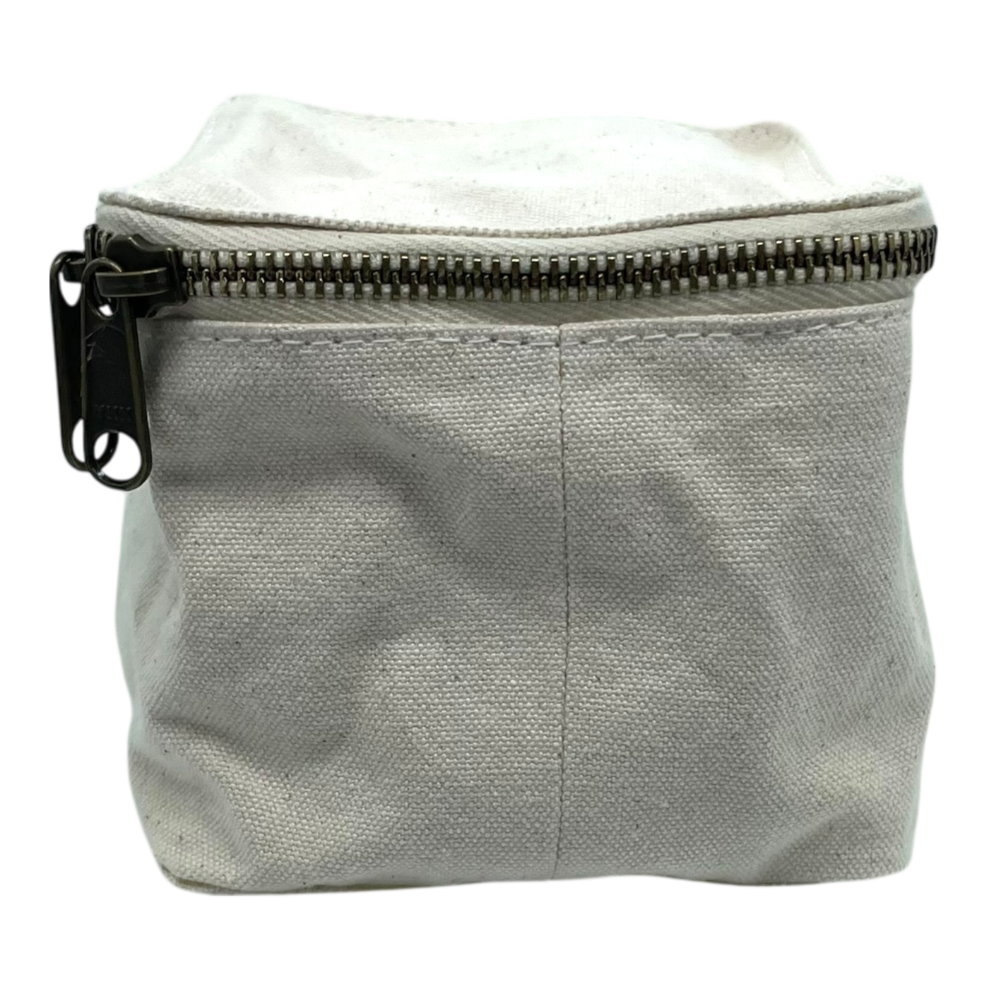 Holzrichter canvas packing cube, cream