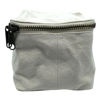 Holzrichter canvas packing cube, cream