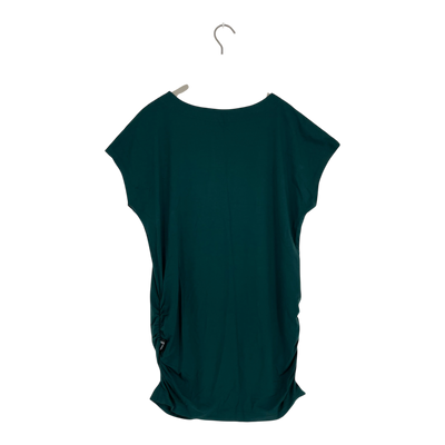 Ommellinen t-shirt tunic, midnight green | woman L