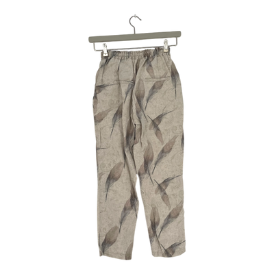 Bypias linen pants, feather⎟woman XS