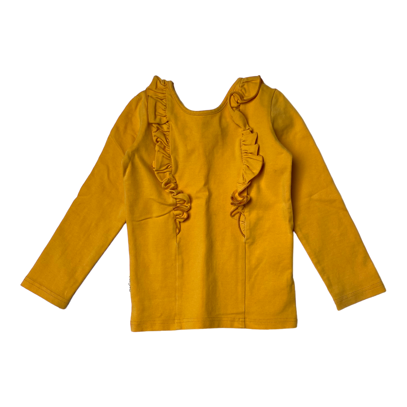 Gugguu frill shirt, amber | 80cm