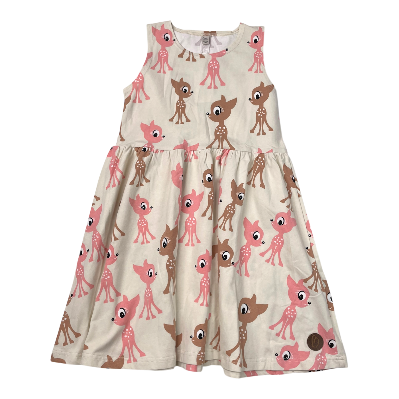 Blaa sleeveless dress, bambi | 122/128cm