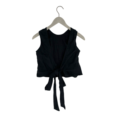 Kaiko linen top, black | woman XS