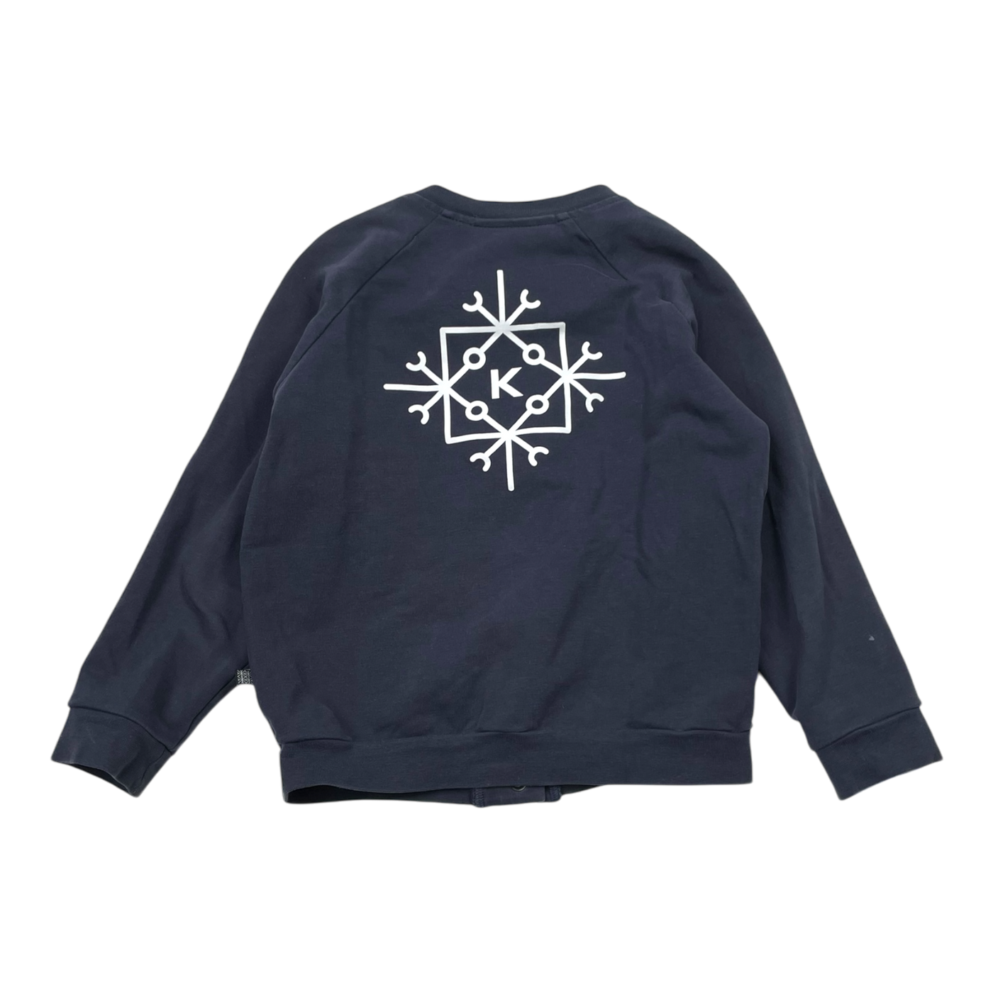 Kaiko logo sweat jacket, midnight blue | 98/104cm