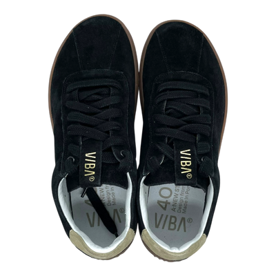 VIBAe Sydney Bio suede sneakers, black | 40