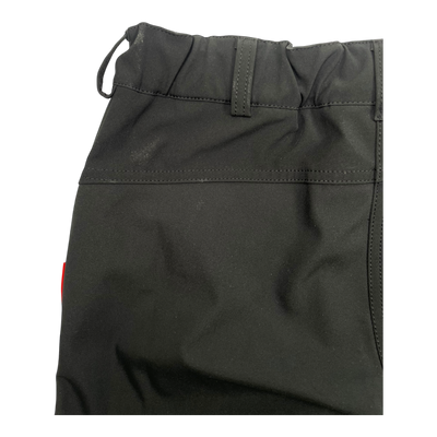 Reima agern softshell pants, black | 158cm