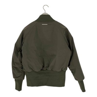 Embassy of Bricks and Logs victoria bomber jacket, dark green | unisex S