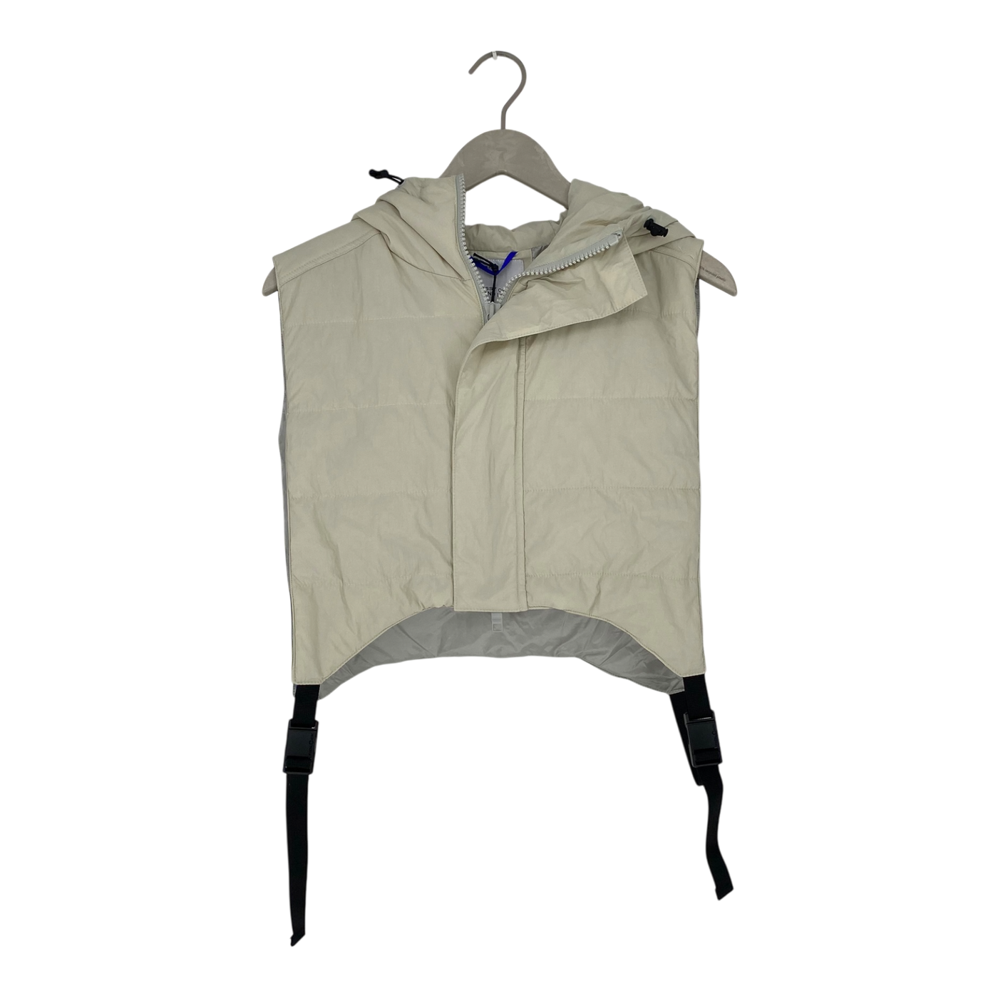 Embassy of Bricks and Logs hixon hood, white / grey | onesize