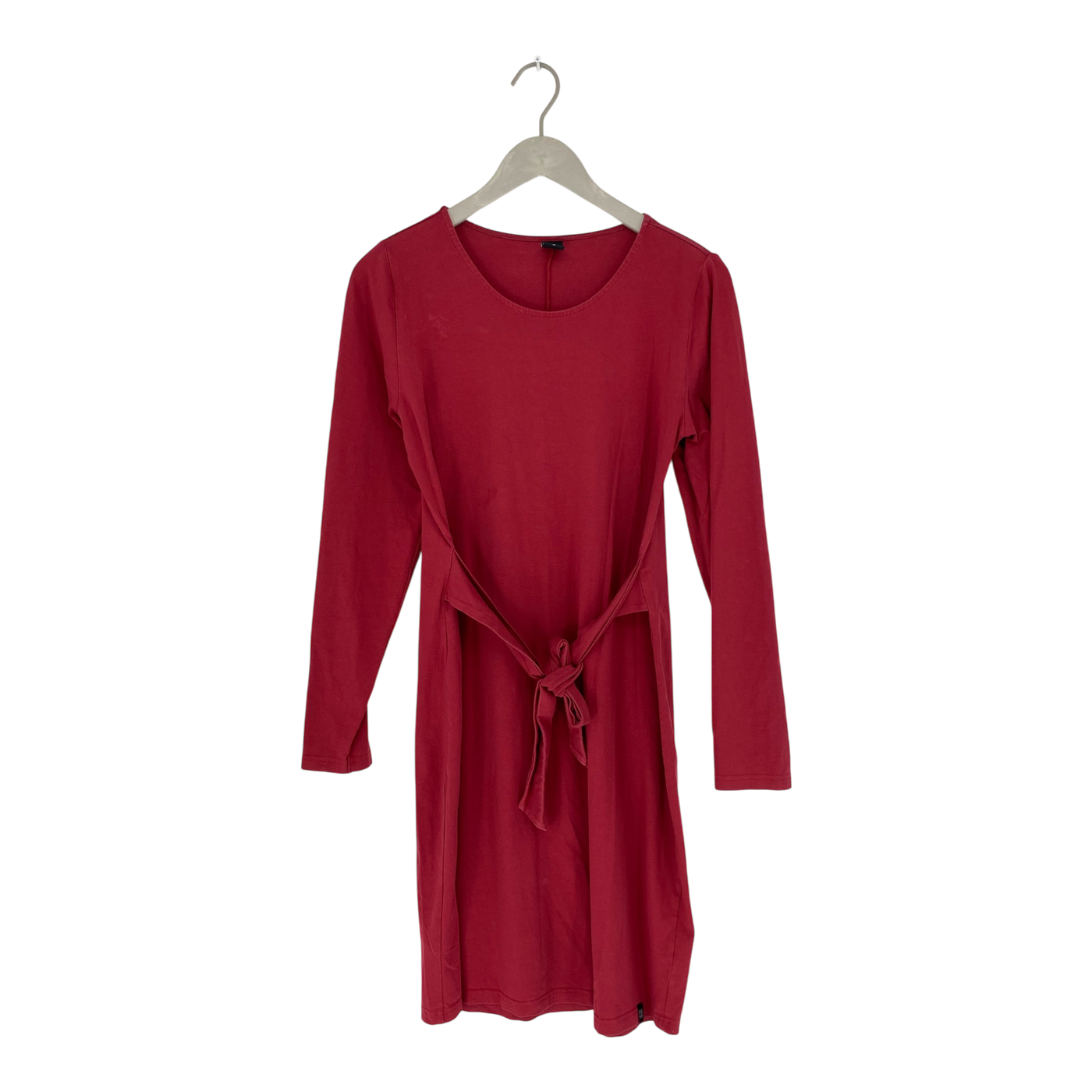 Kaiko belted dress, fire brick | woman M