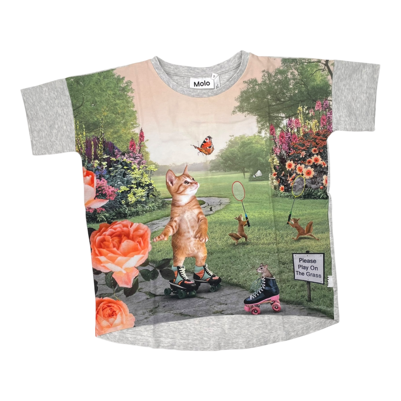 Molo t-shirt, please play on the grass | 152cm