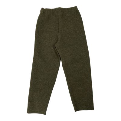 Mainio boiled wool pants, hunter green | 134/140cm
