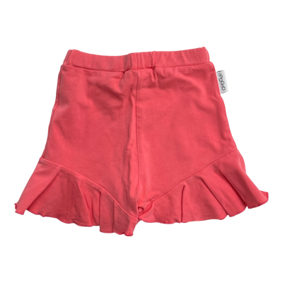 Gugguu Frill Shorts, Raspberry | 98 cm