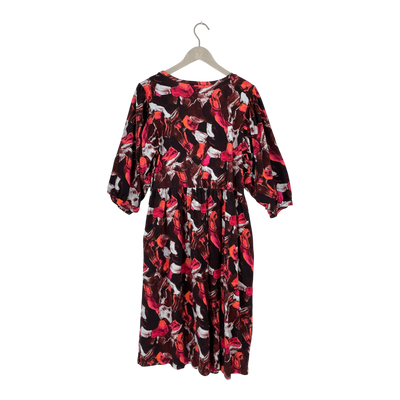 Aarre Ivy puff sweat dress, reds | woman L