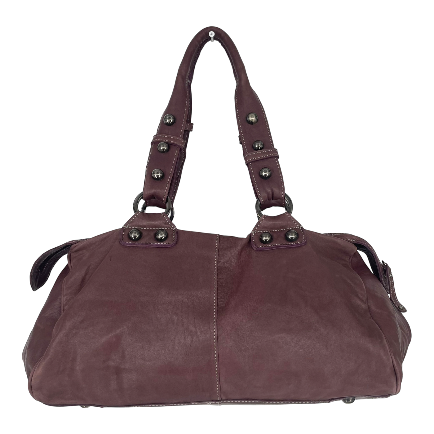 LUMI satchel bag, plum
