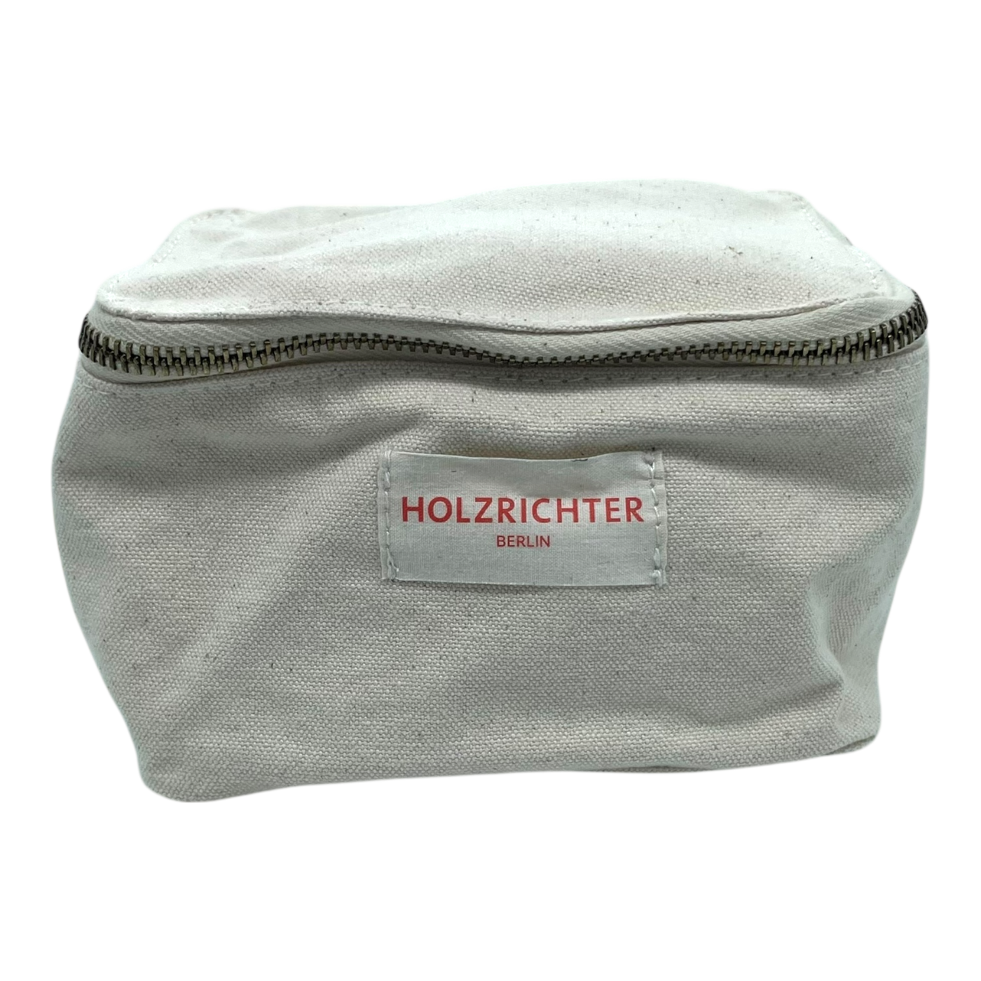 Holzrichter canvas packing cube, cream