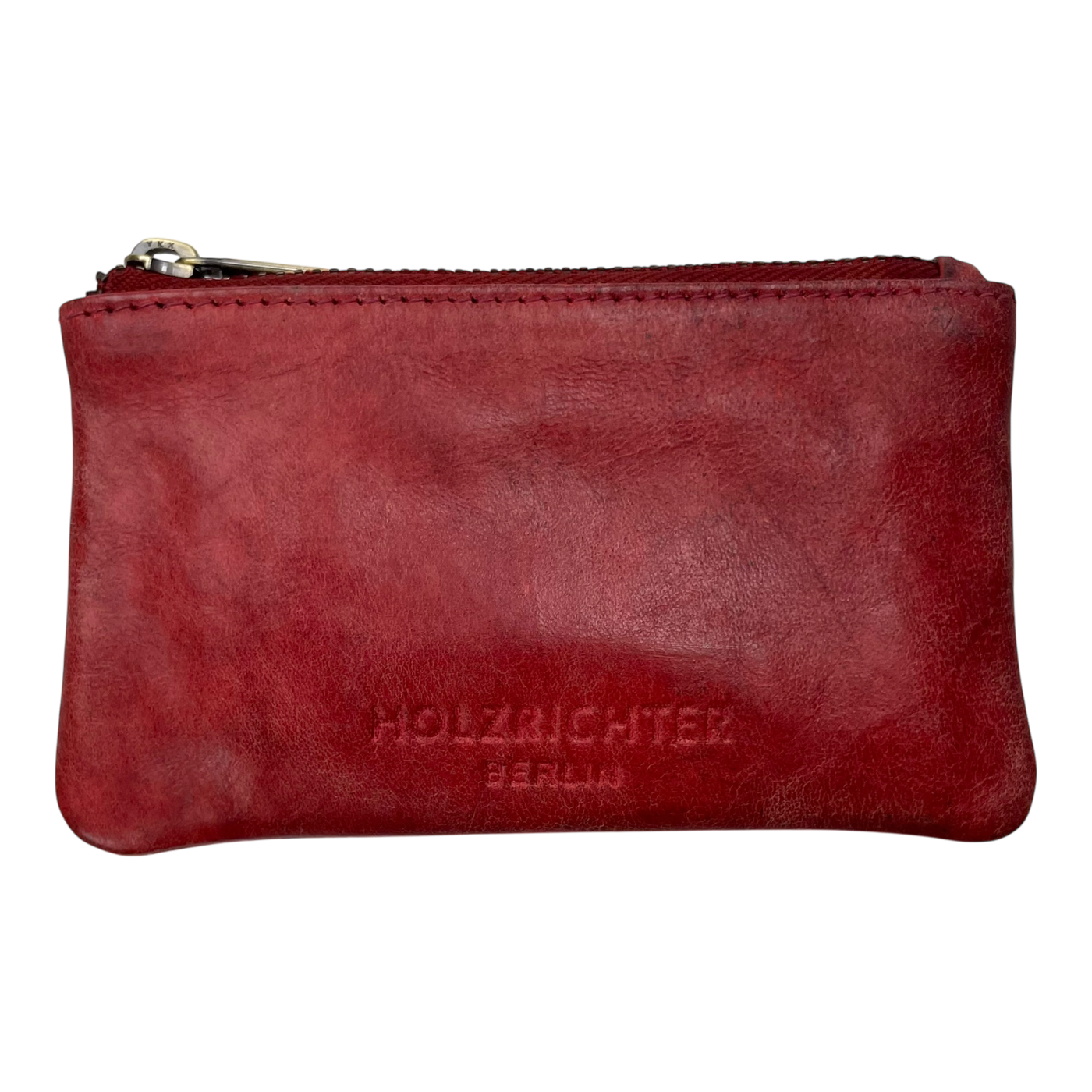 Holzrichter leather wallet, red
