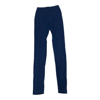 Reima wool baselayer pants, navy blue | 160cm