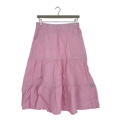 Ommellinen linen skirt, pink | woman L
