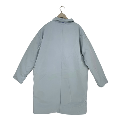 Embassy of Bricks and Logs blyn trench jacket, light blue | woman L